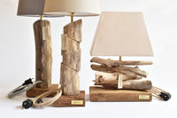 Unser Bestseller - recycelte Designer Treibholz Lampe